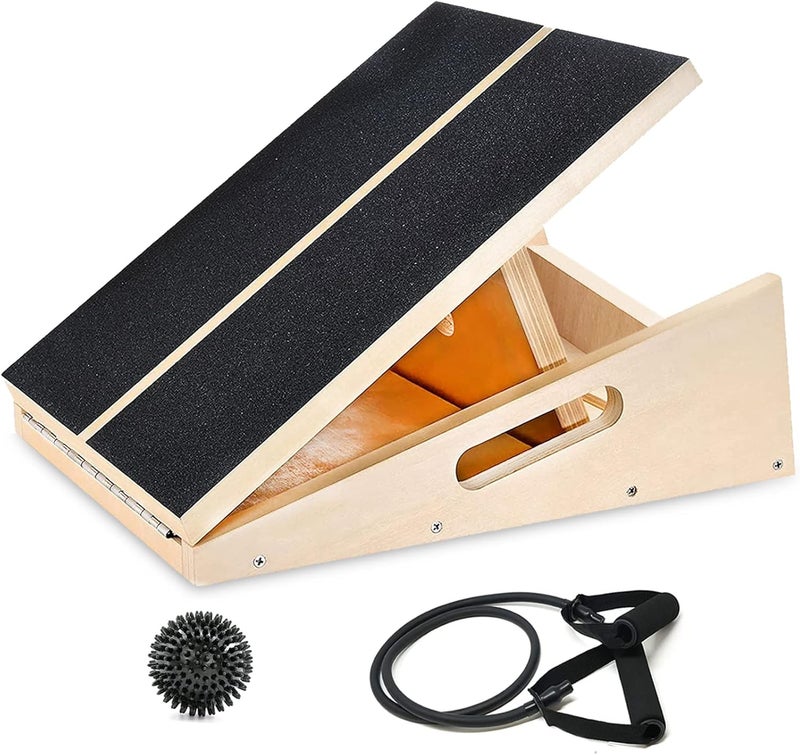 MUCITAGF Professional Slant Board, Adjustable Incline Board and Calf Stretcher, Slant Board for Calf Stretching, Calf Stretch Board - Image 1